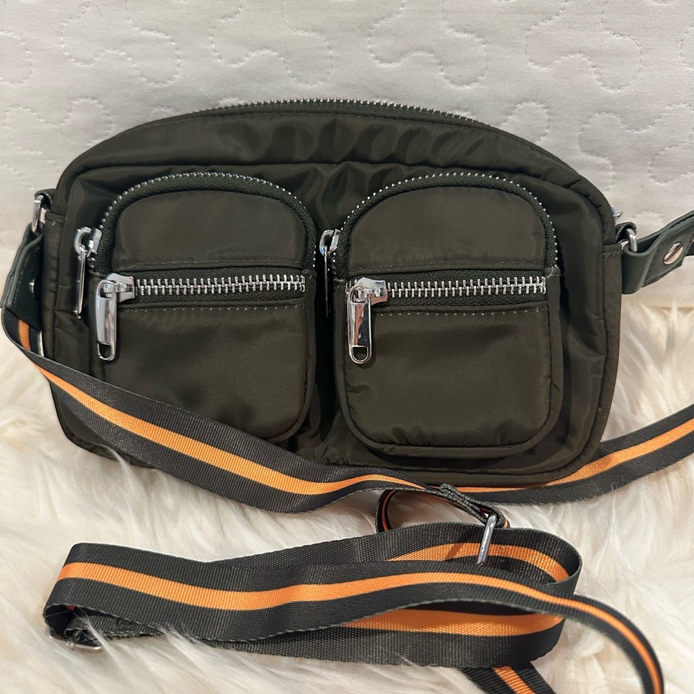 Olive Green Crossbody Bag